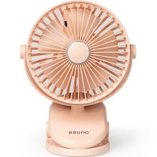BRUNO 무선 미니 클립팬 선풍기, BCF-2117P, 핑크 undefined/undefined 반품 최저가 11,770원