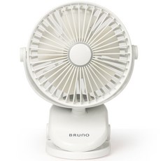 BRUNO 무선 미니 클립팬 선풍기, BCF-2117W, 화이트 가전디지털/계절가전 반품 최저가 11,020원