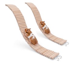 LJKmeditech 햄스터 사다리 울타리 나무 장난감, 우드, 2개 반려동물용품/소동물/가축용품 반품 최저가 10,170원