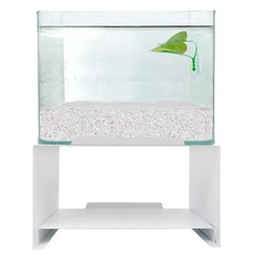 아쿠아테라 인테리어 탁상형 선반 어항세트, 화이트(어항), 1개 반려동물용품/관상어 용품 반품 최저가 23,400원