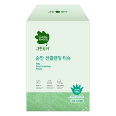 그린핑거 순한 선클렌징 티슈, 30매입, 1개 뷰티/클렌징/필링 반품 최저가 7,050원