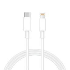 이츠라이프 C타입-8핀 고속 충전 케이블, 화이트, 1m, 1개 가전디지털/휴대폰 액세서리 반품 최저가 3,770원