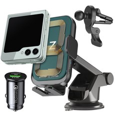 스마텍스 Z 15W 차량용 고속 무선 충전 거치대 + 시거잭 세트 CI-39, 그린 가전디지털/차량용 디지털 반품 최저가 28,040원