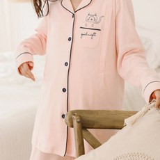 민성컴퍼니 임산부 살구 컬러 잠옷세트 패션의류/잡화/속옷/잠옷 반품 최저가 46,900원