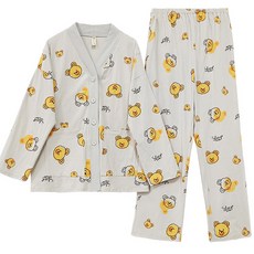 민성컴퍼니 임산부 페이스 베어 수유 잠옷 상하세트 패션의류/잡화/속옷/잠옷 반품 최저가 45,510원