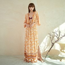 벤디스 여성용 델피아 투피스 커버업 세트 H219, 옐로우 패션의류/잡화/여성패션 반품 최저가 18,930원