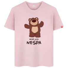 네스파 레드빈베어 반팔티 SED_0095 패션의류/잡화/남녀 공용 의류 반품 최저가 4,550원