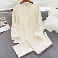 에스텔라 심플 디자인 포켓 임산부 잠옷 상하의 세트 패션의류/잡화/속옷/잠옷 반품 최저가 9,940원