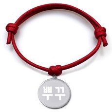 펫츠룩 굿모닝 레드 반려견 목걸이 M + 메탈원형 팬던트 S, 실버(뿌꾸), 1개 반려동물용품/펫티켓 산책용품 반품 최저가 2,050원