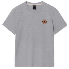 옥스타 남녀공용 쿼카 자수 통기성 반팔 티셔츠 1TS022 패션의류/잡화/남녀 공용 의류 반품 최저가 8,820원