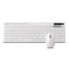 아이리버 항균 2.4GHz + 블루투스 무소음 무선 키보드 마우스 세트, 화이트, MEDIC-BS1, 일반형 가전디지털/키보드/마우스 반품 최저가 35,560원