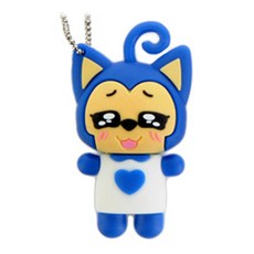 애교만점 고양이 USB 8G, 블루, 8GB, 1개 가전디지털/저장장치 반품 최저가 11,300원