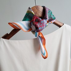 바비수 실크 100 쁘띠 킨샤 페이즐리 스카프 패션의류/잡화/여성패션 반품 최저가 11,200원