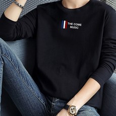 마켓A 남성용 영문 레터링 면 긴팔 티셔츠 패션의류/잡화/남성패션 반품 최저가 7,860원