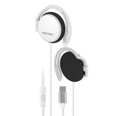 넥스톰 C타입 귀걸이형 유선 이어폰, NXT-300C, Pure White 가전디지털/음향기기 반품 최저가 8,680원