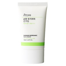 아토99 순한 무기자차 선크림 SPF 50+ PA++++, 50ml, 1개 undefined/undefined 반품 최저가 7,330원