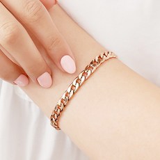 노이드비 여성용 써지컬스틸 레트로 기본 커브체인 팔찌 패션의류/잡화/여성패션 반품 최저가 11,660원