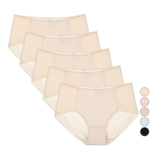 판도라by비비안 여성용 통기성 스키니 노라인 맥시 햄팬티 5종 세트 패션의류/잡화/속옷/잠옷 반품 최저가 26,900원