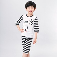 키즈라인 아동용 헬로팬더 7부 실내복 상하 세트 패션의류/잡화/유아동패션 반품 최저가 10,900원