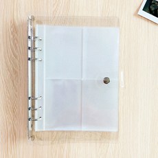 스탠다드리빙 포카 바인더 A5 6공 4포켓 다이어리, 투명, 25매 가전디지털/카메라 반품 최저가 7,430원