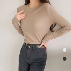 아피나르 긴팔 코튼 립 티셔츠 패션의류/잡화/여성패션 반품 최저가 5,180원