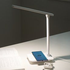 제노브 고속 무선충전 LED 스탠드 LC502, 화이트 가전디지털/생활가전 반품 최저가 26,520원