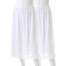 캐리루시 인견 랏셀반슬립 8부 2p 패션의류/잡화/속옷/잠옷 반품 최저가 14,250원