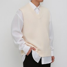 콘피아르 남성용 베이직 브이넥 니트조끼 TC6401 패션의류/잡화/남성패션 반품 최저가 21,900원