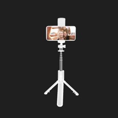 사진 예쁘께 나오는 LED 조명 블루투스 삼각대 셀카봉, 화이트, 1개 가전디지털/카메라 반품 최저가 9,580원