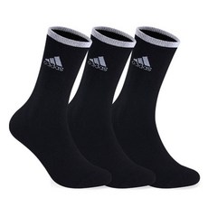 아디다스 남성용 넥 컬러 포인트 크루삭스 3족, 블랙, 3개 패션의류/잡화/여성패션 반품 최저가 15,900원