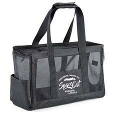 스페이스캣 반려동물 쿨메쉬 통풍 이동가방 650g, 블랙, 1개 반려동물용품/고양이 용품 반품 최저가 13,050원