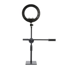 대한 유튜브 크리에이터 뷰티 먹방 리뷰 언박싱 방송 촬영 탁상용 링라이트 조명 블랙 26.5cm + 탑뷰 세트, 1세트, SET-ST01 가전디지털/카메라 반품 최저가 39,710원