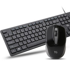 TG삼보 유선 LOVELY USB 무소음 마우스 + 저소음 키보드 세트, 블랙, TG-KM500US, 일반형 가전디지털/키보드/마우스 반품 최저가 17,200원