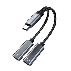 바라보고 USB C to C 타입 이어폰 PD 60W 고속 충전 듀얼 젠더 TA2H, 13cm, 그레이, 1개 가전디지털/휴대폰 액세서리 반품 최저가 30,500원