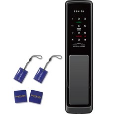 제니스 무타공 푸시풀 디지털 손잡이 있음 도어락 Z900S, Z900S(도어락), 고객직접설치 가전디지털/생활가전 반품 최저가 90,650원