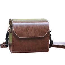 네씨 사각 가죽 카메라가방, 브라운, 1개 가전디지털/카메라 반품 최저가 11,970원