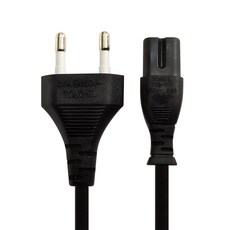 솔탑 국산 AC 8자 코드 전원 플러그 파워케이블 블랙 SOLTOP-015, 1개, 1m undefined/undefined 반품 최저가 3,790원