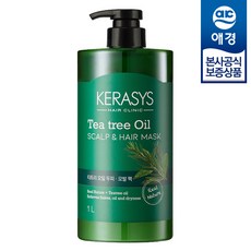 케라시스 티트리 두피 트리트먼트 모발팩, 1L, 1개 뷰티/헤어 반품 최저가 9,160원