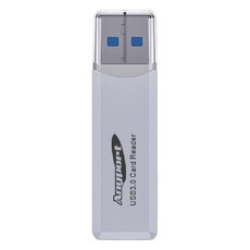 애니포트 USB 3.0 SD 카드리더기, AP-U30W, 화이트, 1개 가전디지털/1인방송 전문관 반품 최저가 4,060원