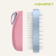 하하펫 반려동물 소프트 듀얼 브러쉬 115 x 62 x 57 mm, 블루, 1개 반려동물용품/고양이 용품 반품 최저가 9,260원