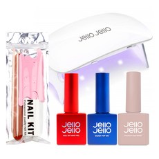 젤로젤로 젤네일 입문자 세트 JC-03, 필오프베이스젤 + 탑젤 + 컬러젤 + 네일파일세트 + 젤램프, 1세트 뷰티/네일 반품 최저가 13,140원