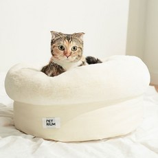 펫트리움 고양이 극세사 말랑쿠션, 아이보리, 1개 반려동물용품/고양이 용품 반품 최저가 28,890원