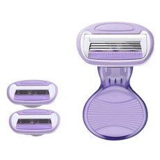 여성용 바디 미니 면도기 퍼플 + 날 2p + 케이스 세트, 1세트 뷰티/바디 반품 최저가 14,500원
