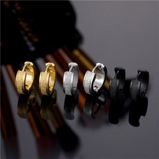 피어니스트 남녀공용 심플 원터치 링 귀걸이 3종 세트 패션의류/잡화/남성패션 반품 최저가 11,440원