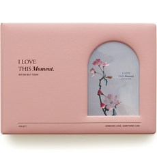 4X6 가죽 미니 포토북 사진앨범 초음파 네컷 앨범 2단, 80매, 로맨틱 핑크 가전디지털/카메라 반품 최저가 11,080원