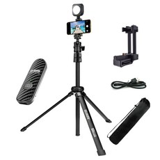 셀루미 LED 촬영 조명 무선 블루투스 셀카봉 삼각대 블랙 풀세트, SEL-DL1500(삼각대), SEL-ST200V(리모컨), 1개 가전디지털/휴대폰 액세서리 반품 최저가 11,510원