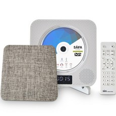 사파 프리미엄 블루투스 벽걸이 CD / DVD 플레이어 + 패브릭커버 그레이, SDV50 가전디지털/TV/영상가전 반품 최저가 56,800원