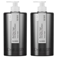 닥터시드 블랙빈 비건 안티헤어로스 탈모 샴푸 프룻티 플로럴 머스크향, 1L, 2개 뷰티/헤어 반품 최저가 15,190원