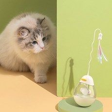 누리펫 오뚝이 고양이 장난감, 화이트, 1개 반려동물용품/고양이 용품 반품 최저가 3,100원