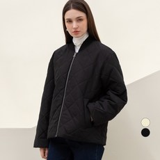 ELLE PARIS 여성 오버사이즈 롱 퀼팅 자켓 패션의류/잡화/여성패션 반품 최저가 9,870원